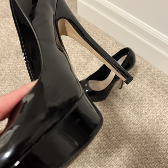 Aldo patent leather platform stiletto black heels - Picture 12 of 16